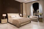 Villa Furniture Leather Divan Design King Size Frame Modern Luxury Bed