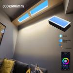 Aluminum Alloy Commercial Artificial Skylight LED Panel For Outdoor Power