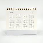 Foil Logo A5 Size Office Depot Desk Calendar 2mm Thickness Cardboard Material