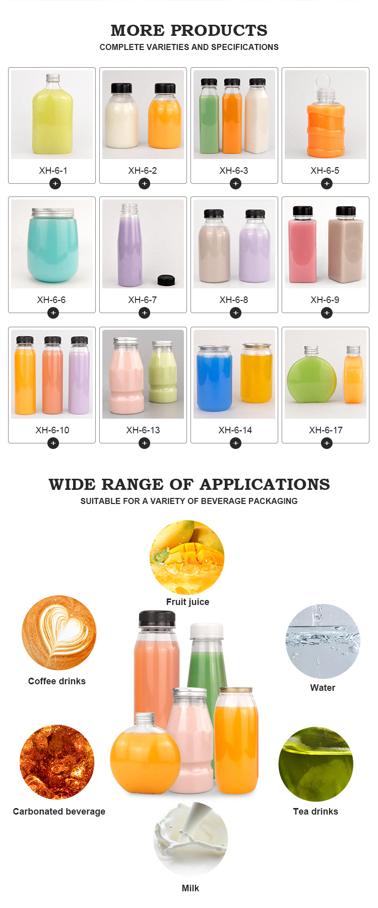 330ml Plastic Beverage Bottles water juice bottle With Screw Cap