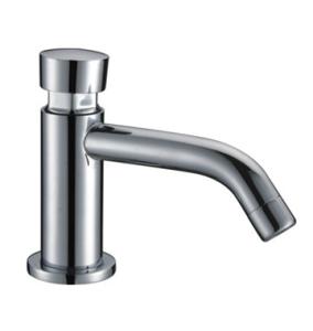 Wholesale Modern Brass Self Closing Faucet Under Counter Basin Tap , 8um - 12um from china suppliers