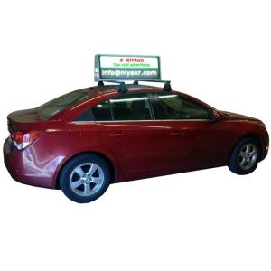 Wholesale Full Color Outdoor roof mounted led screen for car Top Customized Size from china suppliers
