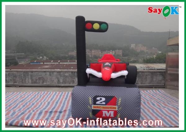 Inflatable Items Durable Oxford Cloth Inflatable Cartoon Customized For Car