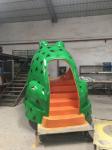 Swimming Pool Fiberglass Frog Water Slide Games Toys for Children