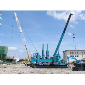 Wholesale Rotary Hydraulic Piling Machine , Precast Concrete Pile Pressing Machines from china suppliers