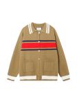 Custom Logo Chenille Patch Embroidery Unisex Outerwear Sweater Jacket Super Soft