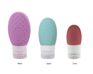 Wholesale Multipurpose 37ml 60ml 89ML Silicone Travel Bottle Set from china suppliers