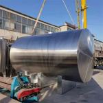 Atmospheric Pressure Used SS Tanks Vertical Type 3 Tons