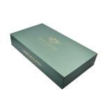 Green Customizable 6 Bottles Cardboard Wine Gift Box Matte Lamination