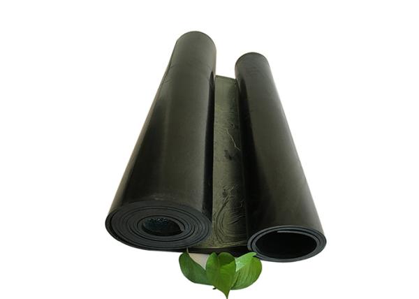 Nontoxic Waterproof Sponge Foam Board , Grey Soundproofing Rubber Sheets For