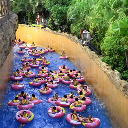 Relaxing 30-Minute Lazy River Adventure Wheelchair Accessible Life Jackets
