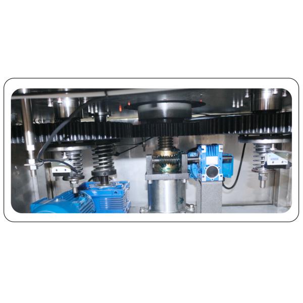 Fertilizer 1-5L Drum Four Head Automatic Rotary Capping Machine