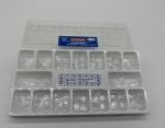 Mixed Size Plastic Temporary Crown Anterior Teeth Clear Color