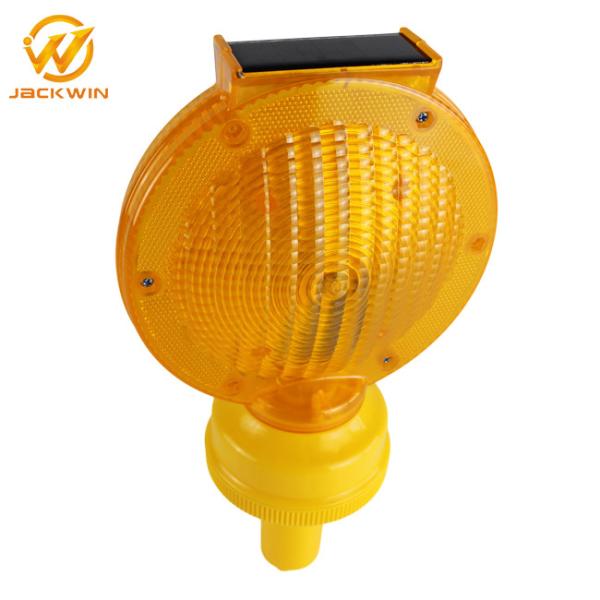 0.3W ABS Rechargeable Traffic Warning Lights / Amber Flashing Lights 185*95