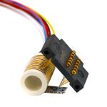 12 Circuits Separate Slip Ring Gold to Gold Contact 250mm
