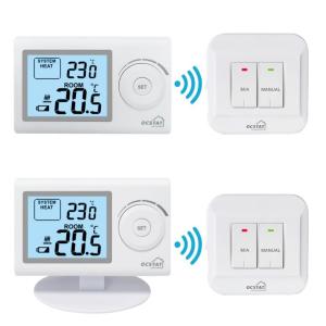 Wholesale PC+ABS Wireless Heater Thermostat / Remote Controlled Thermostat For Boiler from china suppliers