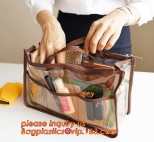 Wholesale Fashion transparent pvc ladies shoulder bag crossbody sling bag, Clutch Tote Bag, Clutch Tote Bag, cosmetic bags, zipper from china suppliers