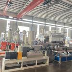 PP PE PVC PA Nylon Plastic Single Wall Corrugated Pipe Machine SGS Approved