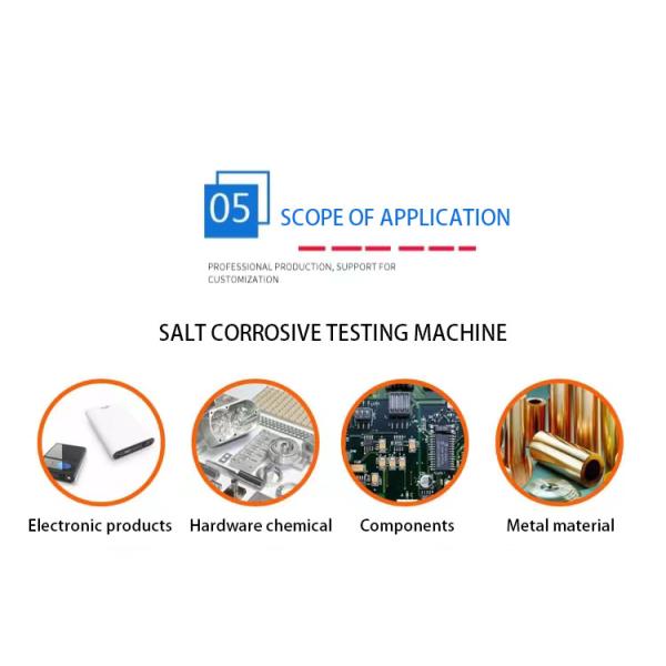 High Capacity Salt Spray Testing Equipment for Hardware Chemical Components Lab Use