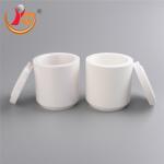 High Purity 95 Zro2 Zirconia Cylindrical Jar / Zirconium Oxide Ball Mill Pot Jar