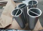 Sintered 1um Stainless Steel Filter Element Perforated Metal And Expanded Metal