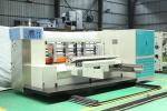 60mm Corrugated Box Printing Machine / Rotary Die Cutting Machine