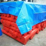 500D-1500D Yarn Count HDPE Heavy Duty Trailer Tarpaulin Waterproof Blue