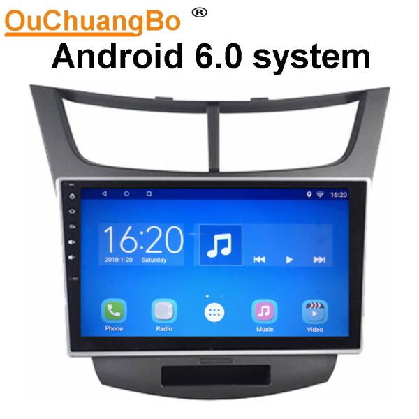 Ouchuangbo car radio multi media stereo android 6.0 for Chevrolet Sail with 3g