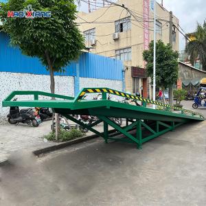 Wholesale 10m Heavy Duty Portable Loading Ramps 8T 8000kg Steel Portable Yard Ramp from china suppliers