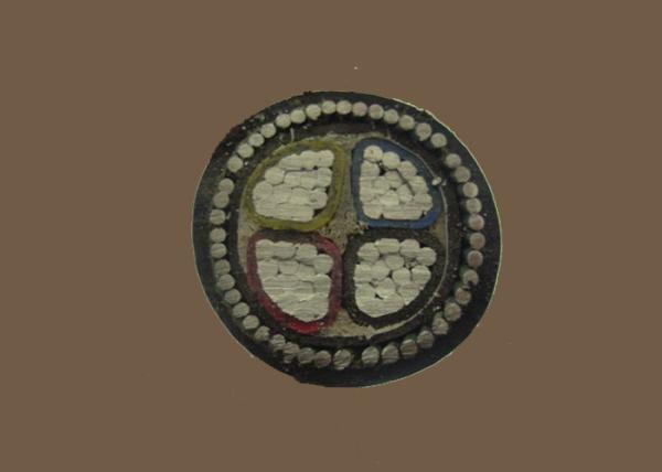 1kv Copper Core XLPE Steel Wire Armoured Xlpe Cable 4x300mm2 For Water And