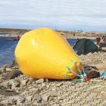 PVC Coating Fabric Easy Dock Lift Air Bags For Boat Lift