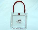 ISO9002 SGS Transparent Clear Tote Bags , 0.25mm Plastic Gift Bag pouch With