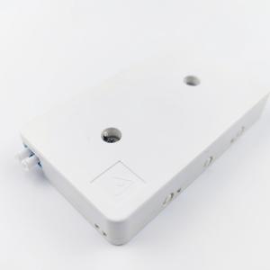 Wholesale ABS 2 Cores LC UPC Plastic Fiber Optic Faceplate Socket Panel for Indoor FTTH Network from china suppliers