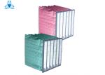 Low Resistance Synthetic Fiber Filter For HVAC System / Hepa Air Purifier Filter