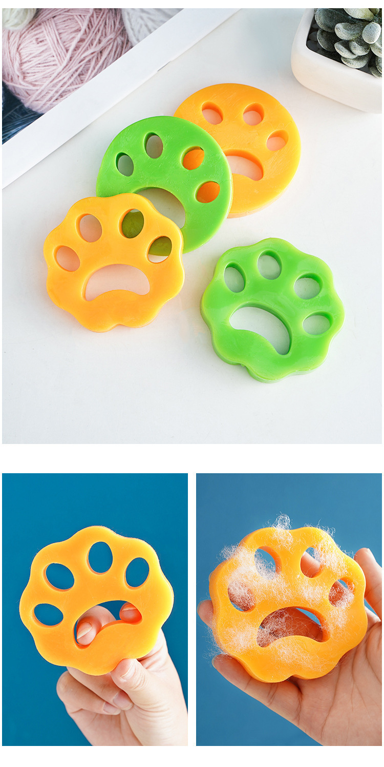Silicone Reusable Pet Hair Remover Customized Sustainable Laundry and Mini Dog