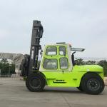 Overhead Guard Height 2600mm 10 Ton Diesel Forklift with Glass Warehouse
