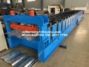 Wholesale PLC Controlled Floor Deck Roll Forming Machine 400mm H Beam Steel Frame 1220mm Wide from china suppliers