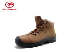 Wholesale Protective Steel Toe Leather Safety Shoes Puncture Penetration Resistant For Women / Men from china suppliers
