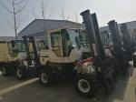 Off Road Forklift 4x4 4WD Model ET50 High Duarability 5ton Rough Terrain