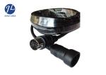 Male And Female 13 Pin Din Cable , Rear View Security Camera Power Extension