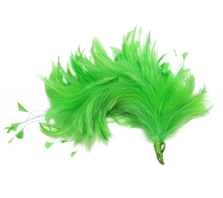 Event Party Supplies Feather Mounts Hackle Millinery Feather Flowers 15x30cm