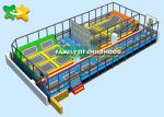 Adventure Alititude Childrens Outdoor Trampoline 162 ㎡ Space High Safety