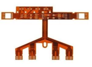 Wholesale Lighter Flexible Printed Circuits Yellow soldermask ink SIM FPC from china suppliers
