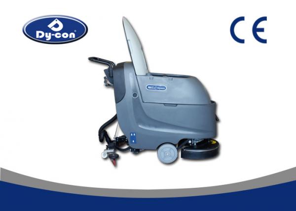 Quality Rotary Walk Behind Floor Scrubber Dryer , Hardwood Floor Cleaning Machine for sale