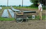Green Thickness 12um Metalized PE Film Keep Soil Warm