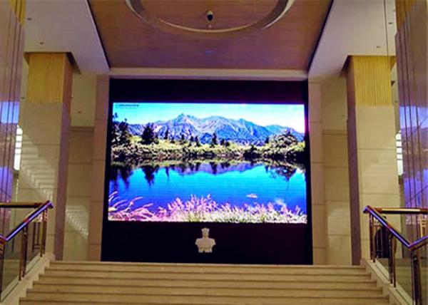 1R1G1B Rental Indoor Led Display Screen P3.91 Die-Casting Aluminum For Meeting