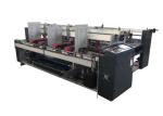 Corrugated Box Folding And Gluing Machine , Two Pieces Carton Box Forming