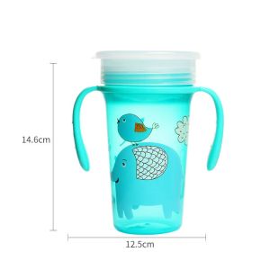China （NEW）300ml PP Baby 360 degree angle  Cup on sale
