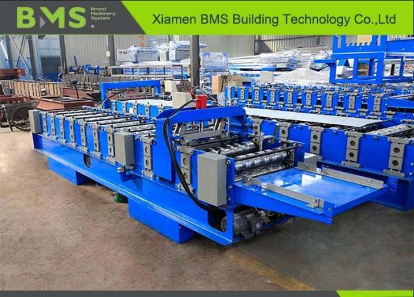 0.5-0.6mm Rolling Thinckness Steel Bar Truss Deck Roll Forming Machine Taiwan