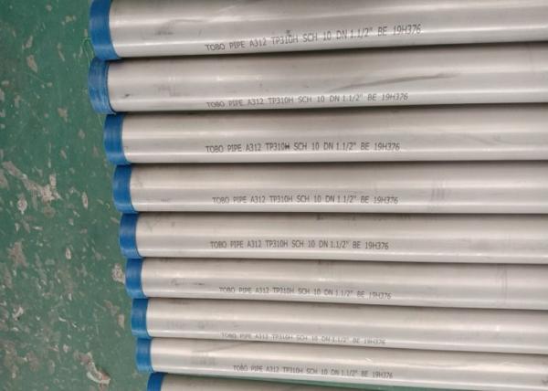 Welded Pipe A312 TP 310H BE SCH 10 DN 10" Thin Wall Steel Tubing Austenitic